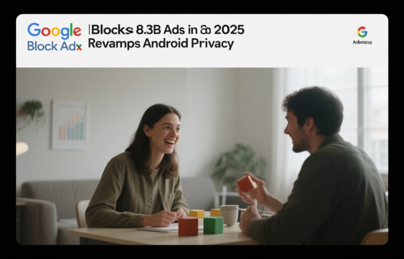 Google Blocks 8.3B Ads in 2025, Revamps Android Privacy
