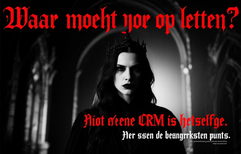 Visuele weergave van Beste CRM software Nederland