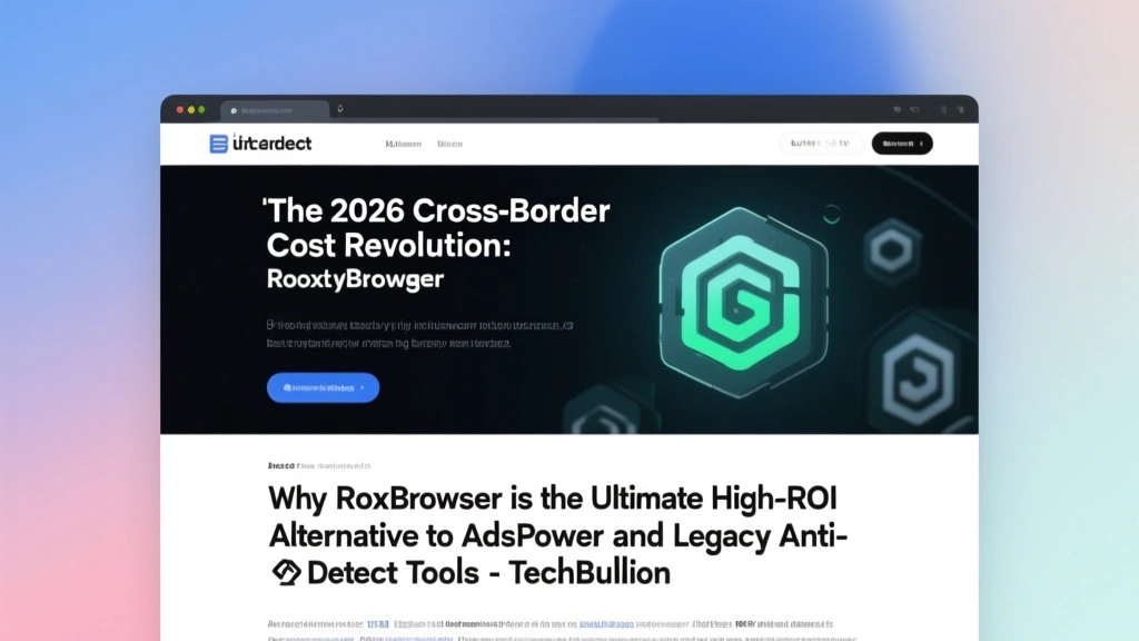 The 2026 Cross-Border Cost Revolution: Why RoxyBrowser is the Ultimate High-ROI Alternative to AdsPower and Legacy Anti-Detect Tools - TechBullion
