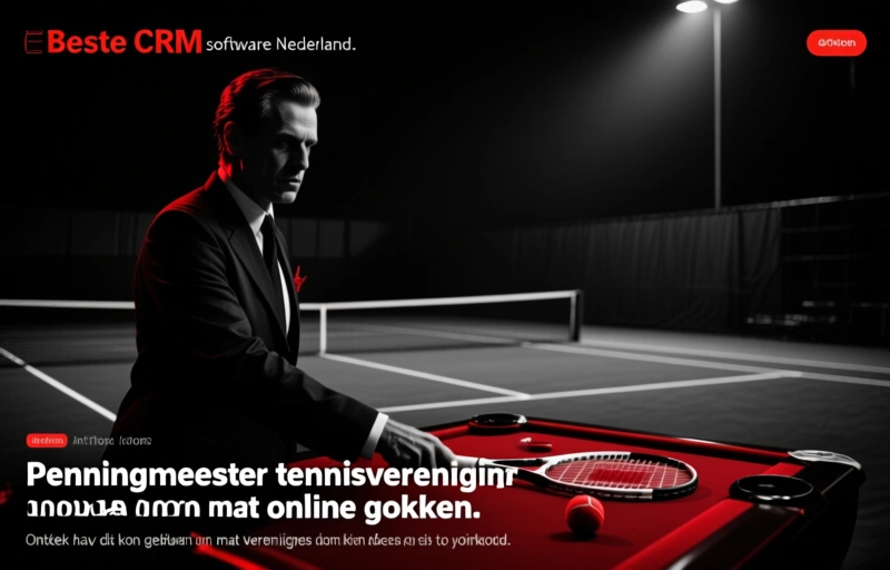 Penningmeester tennisvereniging verliest tonnen met online gokken