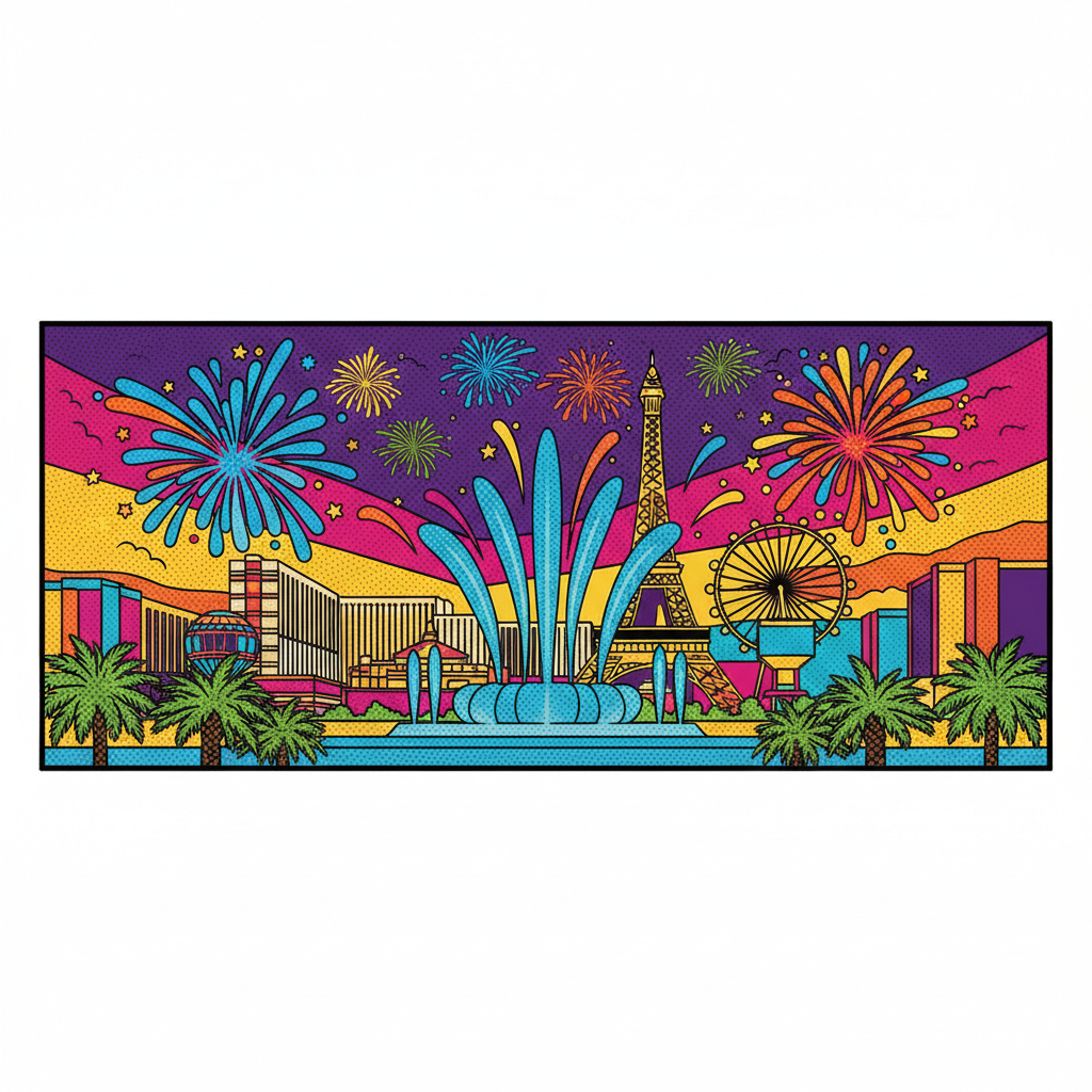 Las Vegas: Spektakulärer Sommer mit 8 Wochen Feuerwerk