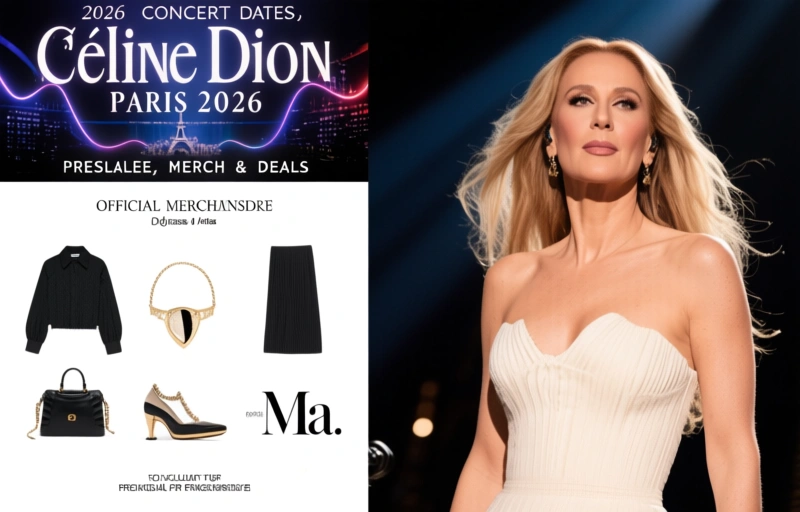 Visual representation of Céline Dion Paris 2026