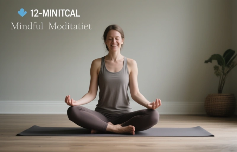 12-Minute Mindful Movement Meditation with Cara Bradley