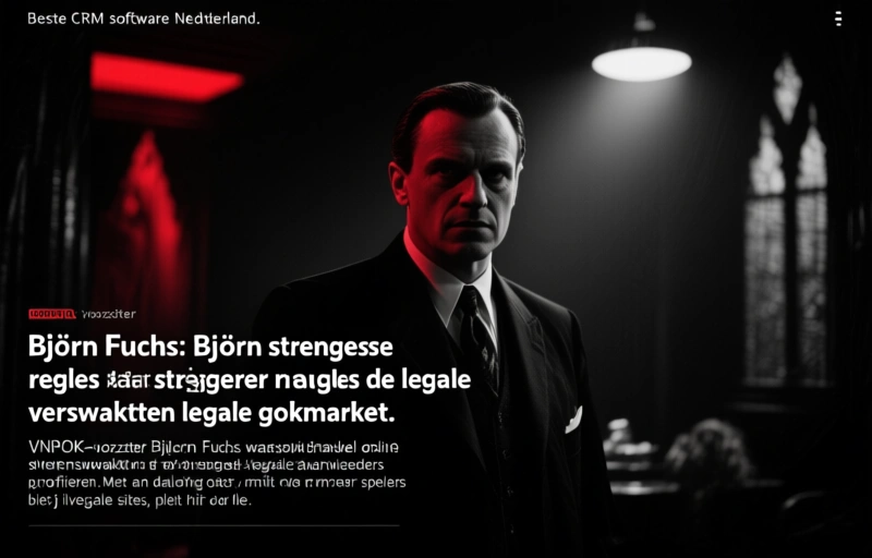 Björn Fuchs: strengere regels verzwakken legale gokmarkt
