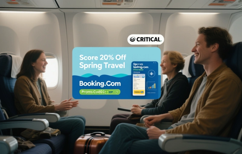 Score 20% Off Spring Travel With Booking.com Promo Codes