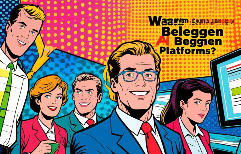 Visuele weergave van AI Beleggen Platforms