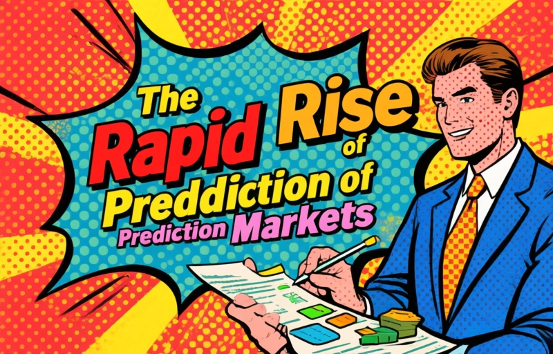 Visual representation of Prediction Markets Surge