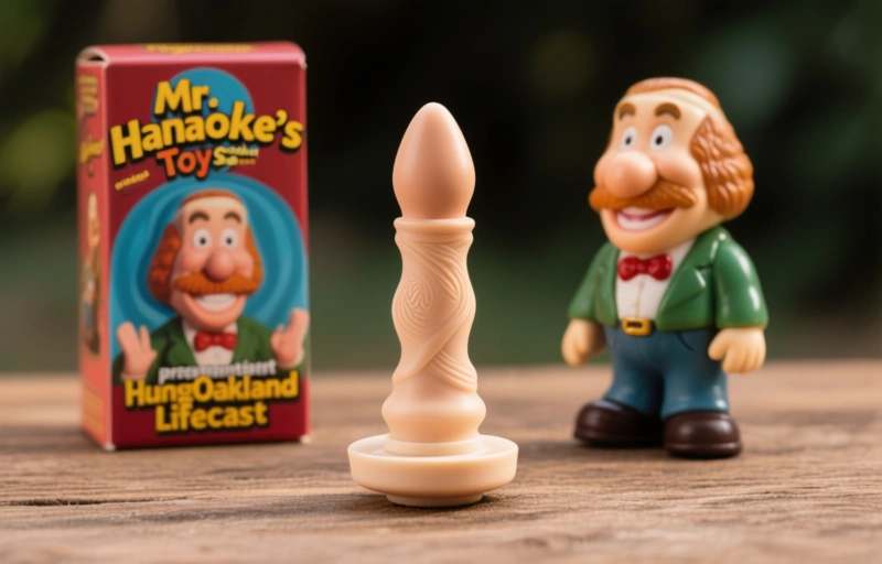 Visuelle Darstellung von Mr. Hankey’s Toys präsentiert HungOakland Lifecast Dildo