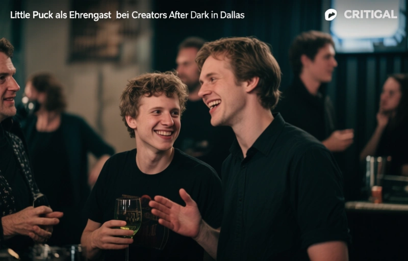 Little Puck als Ehrengast bei Creators After Dark in Dallas