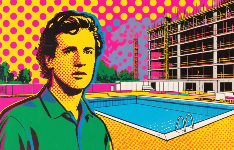 Rodney Analy: Van zwembad naar bouwplaats in Amsterdam