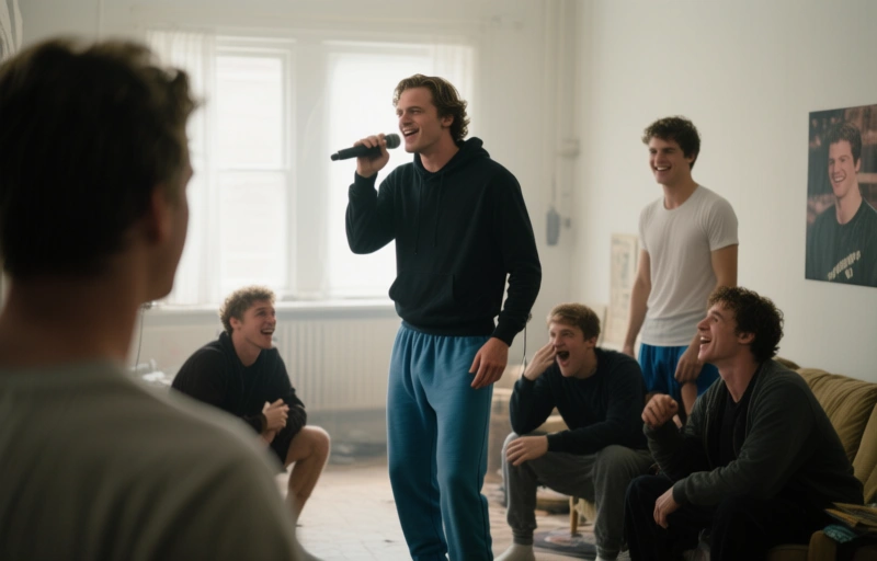 Austin Wilde bläst Jan in Guys In Sweatpants