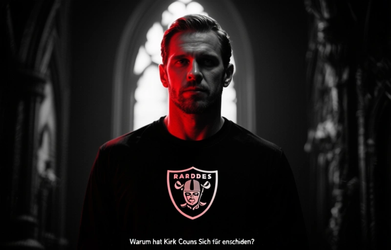 Visuelle Darstellung von Kirk Cousins erklärt seinen Wechsel zu den Las Vegas Raiders