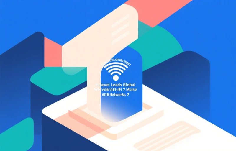 Huawei Leads Global Wi-Fi 7 Market for Enterprise Networks