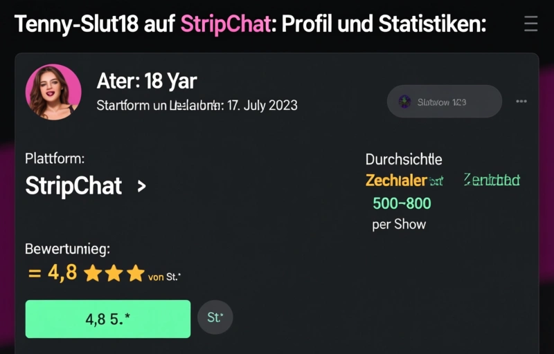 Visuelle Darstellung von Teeny-Slut18 auf StripChat