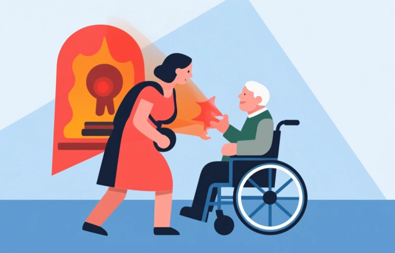 Alarmerend nieuws: geweld tegen gehandicapte vrouw