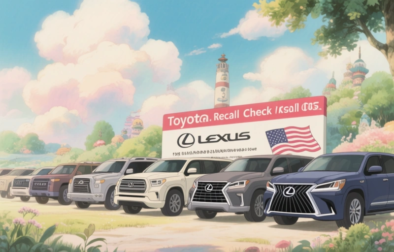Toyota and Lexus Recall 82,000 Vehicles Over Dash Issue