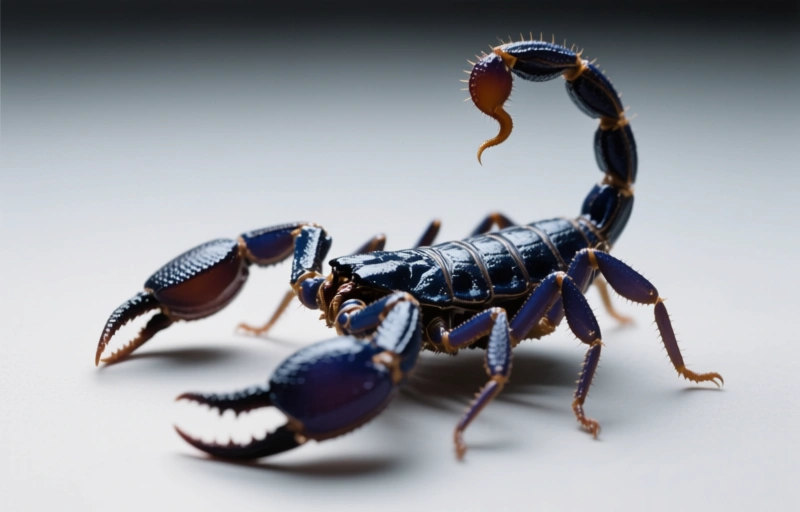 Visuelle Darstellung von Indigo Scorpion