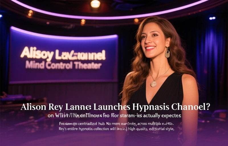 Visual representation of Alison Rey Launches Hypnosis Channel on Mind Control Theater