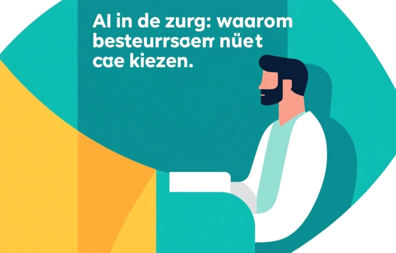 AI in de zorg: waarom bestuurders nú moeten kiezen