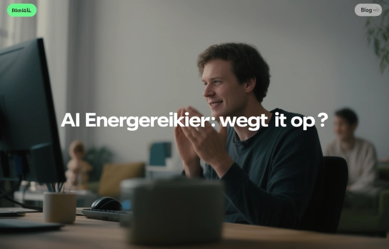 AI en energierekening: weegt het op?