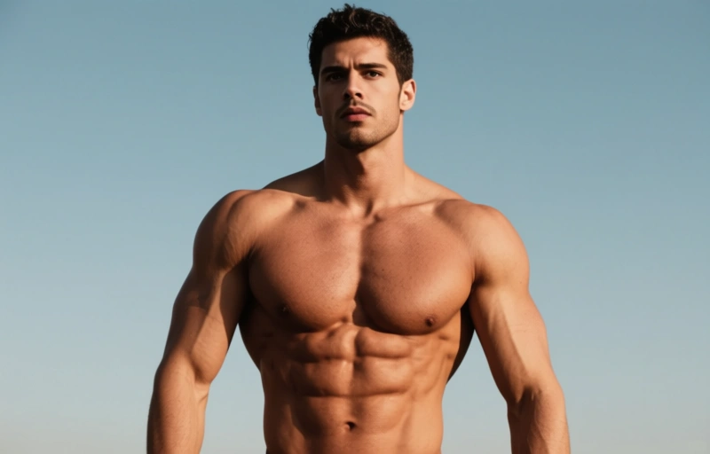 Visuelle Darstellung von Dani Brown dominiert Javier des Leon bei Lucas Entertainment