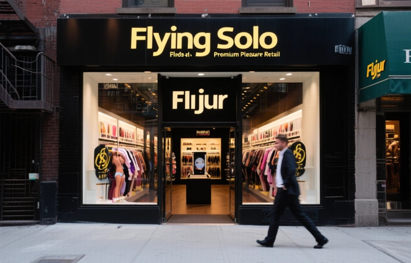 Visual representation of pjur Lands at NYC's Flying Solo