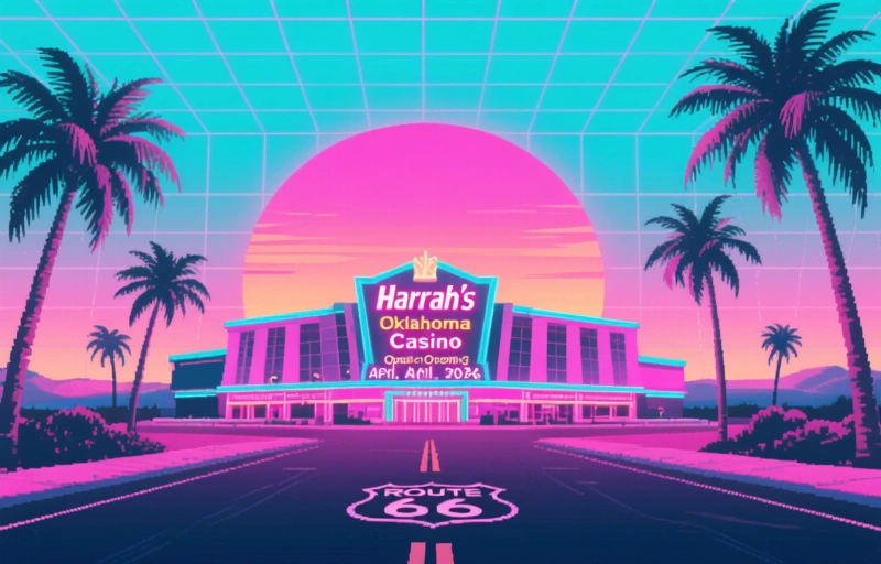 Harrah's Oklahoma Casino Opening April 2026 on Route 66