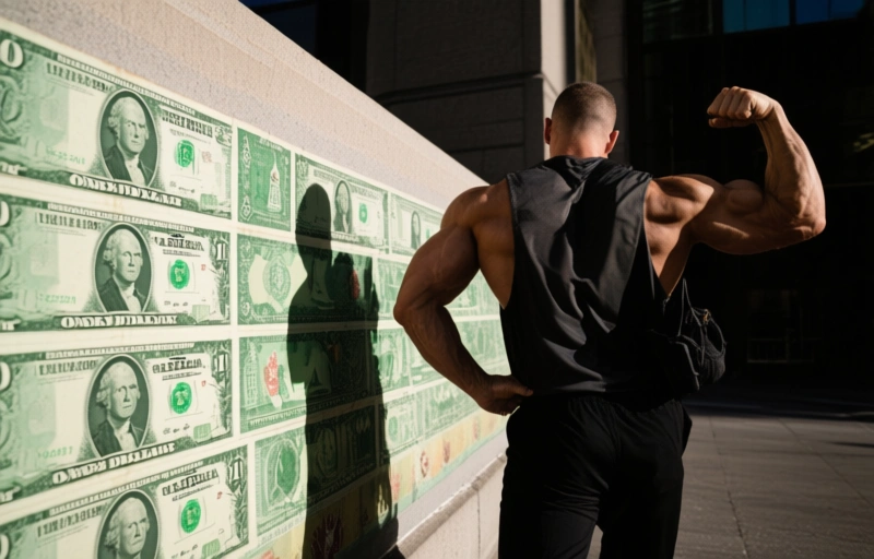 Visual representation of Canadian Dollar Hits Resistance