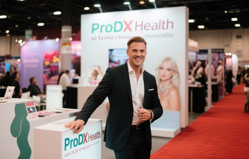 Visuelle Darstellung von ProDx Health auf der Exxxotica Chicago