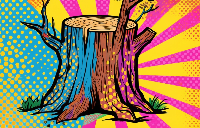 Visual representation of Sycamore Gap Tree to Speak Again in UK Memorial