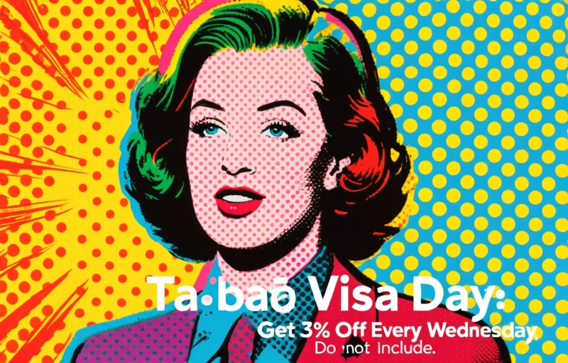 Taobao Visa Day: Get 3% Off Every Wednesday