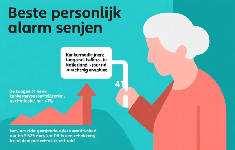Kankermedicijnen: toegang halveert, wachttijd verdubbelt