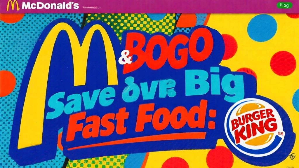 McDonald's BOGO & Burger King Deals: Save Big on Fast Food