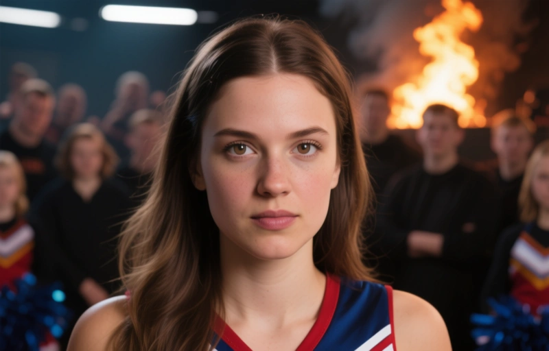 Visuelle Darstellung von Cheerleader Kait