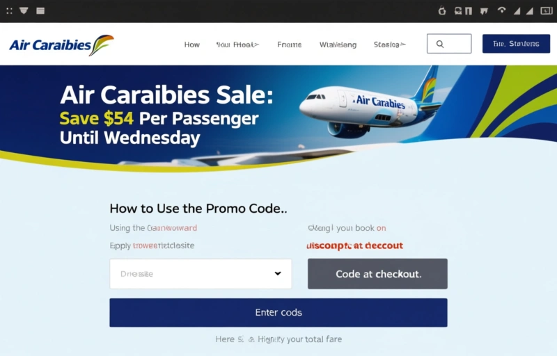 Visual representation of Air Caraibes Sale
