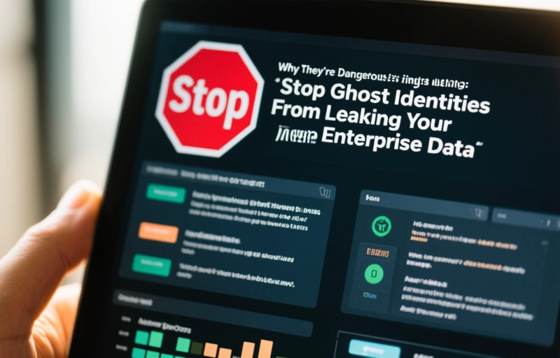Visual representation of Stop Ghost Identities From Leaking Your Enterprise Data