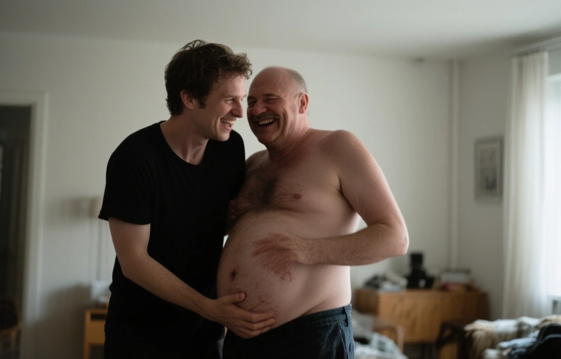 Joel Someone fickt Nicholas Michaels' Arsch bei Dad Creep