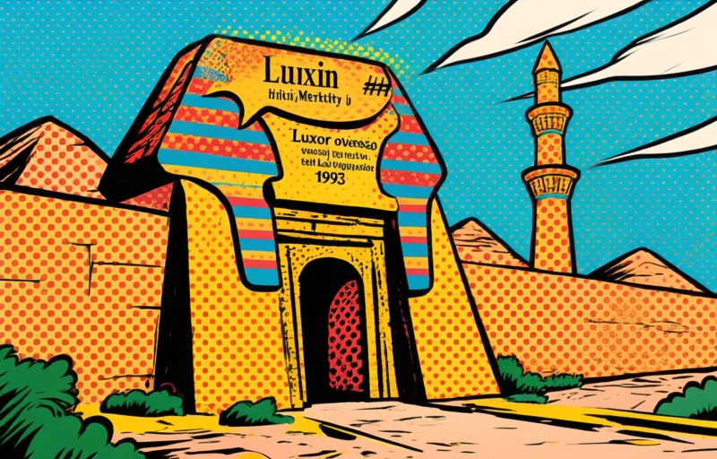 Visuaalinen esitys aiheesta Luxor Hotel & Casino – Egyptiläinen Unelma Las Vegasissa