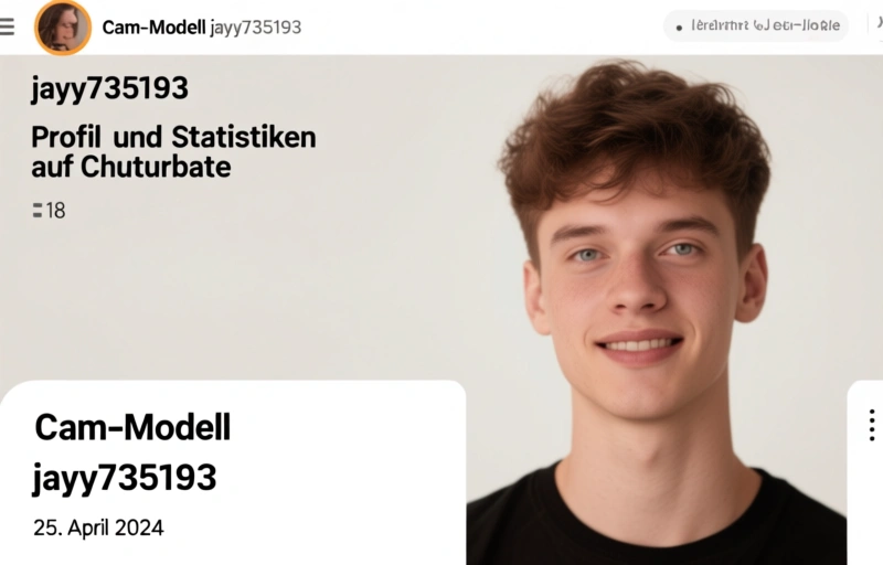 Visuelle Darstellung von Cam-Modell jayy735193