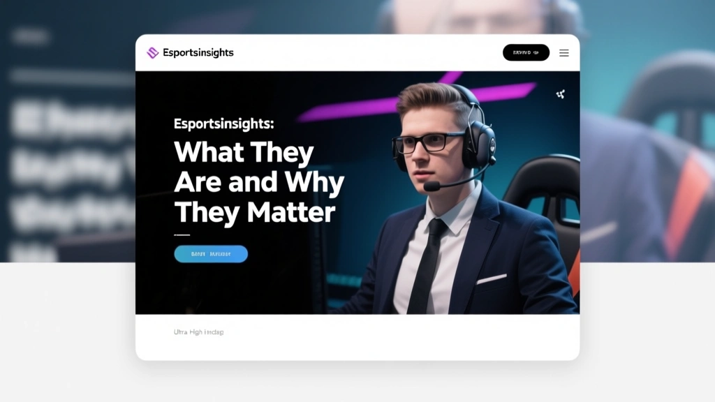 Esportsinsights: What They Are and Why They Matter