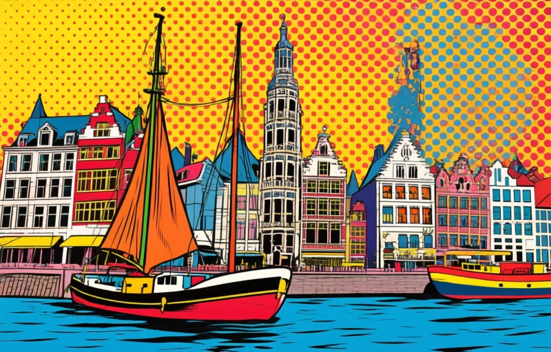 Visuele weergave van Vlaamse Havencommissie