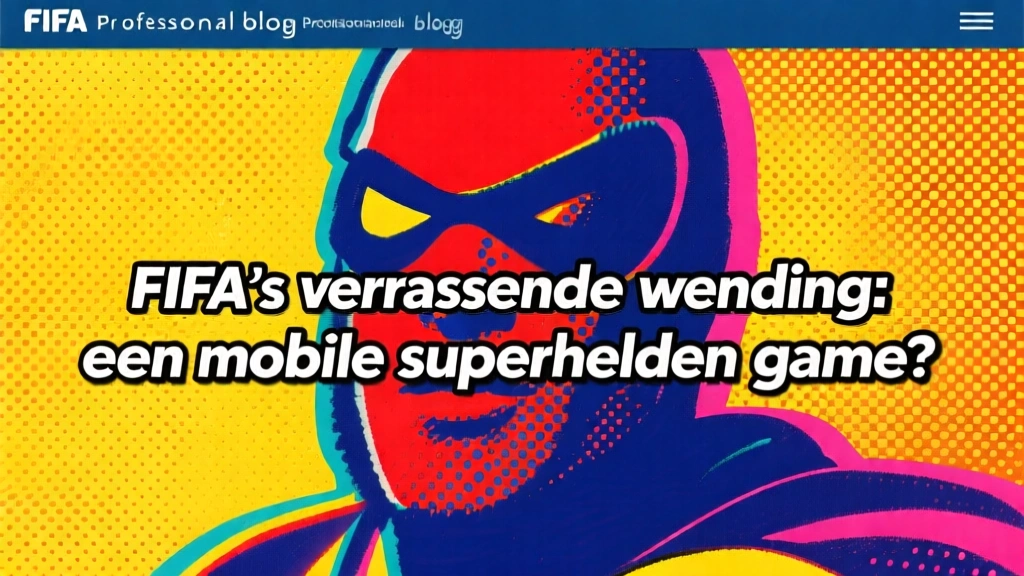 FIFA's verrassende wending: een mobiele superhelden game?
