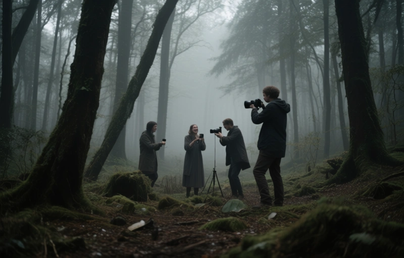 Künstlerische Naturfotografie: Mysteriöser Wald-Content