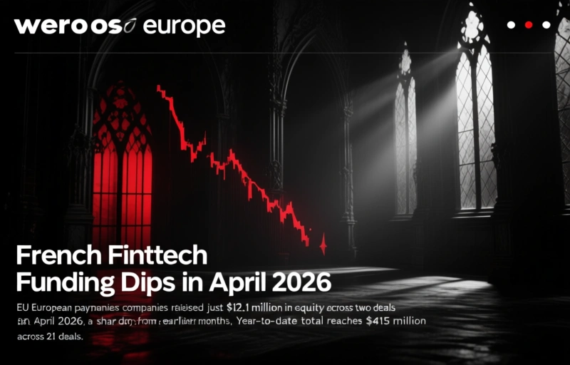 French Fintech Funding Dips in April 2026