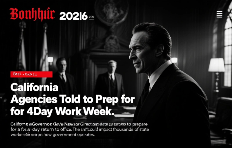 California Agencies Told to Prep for 4-Day Work Week