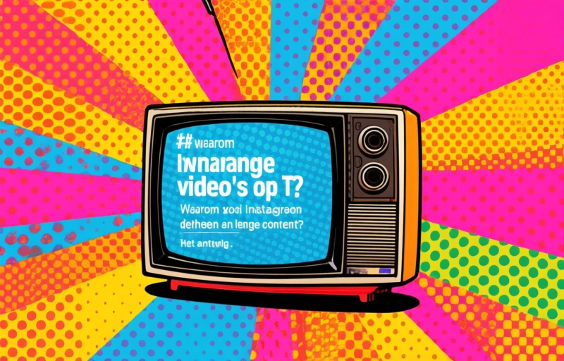 Visuele weergave van Instagram kiest voor lange video's op tv-schermen