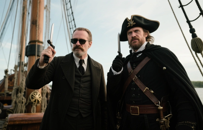 Visuelle Darstellung von Paddy O'Brian und Dato Foland