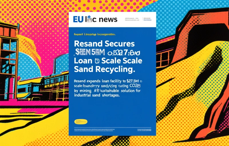Resand Secures $27.5M Loan to Scale Sand Recycling