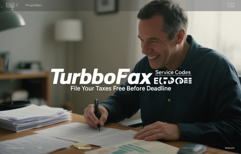 TurboTax Service Codes: File Your Taxes Free Before Deadline