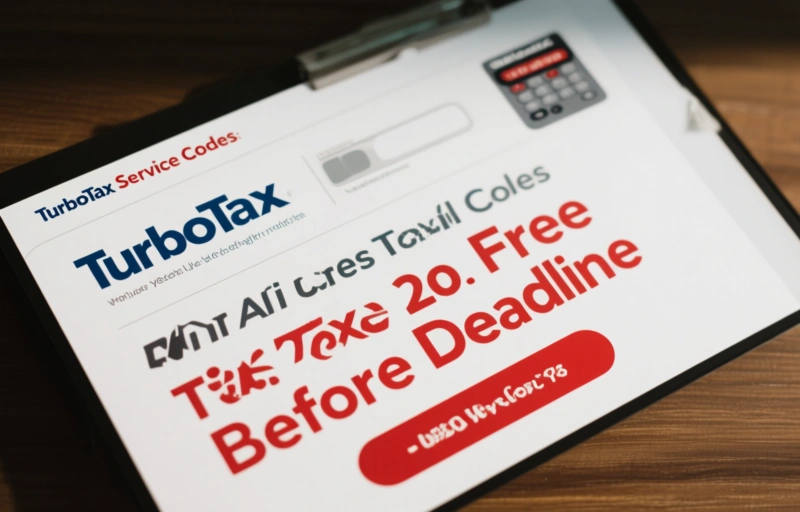 Visual representation of TurboTax Service Codes